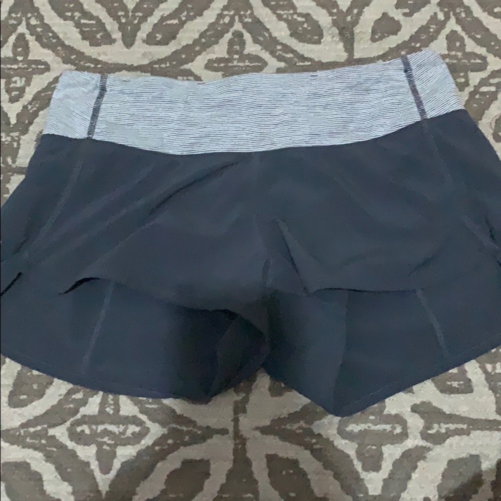 Gray Lululemon shorts in great condition